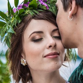 Love story фотограф Киев предсвадебная фотосъемка до свадебная фотосессия бохо у реки на Днепре