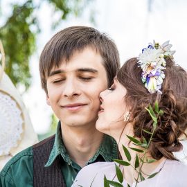 love story досвадебная фотосессия фотограф Киев Марина в стиле бохо