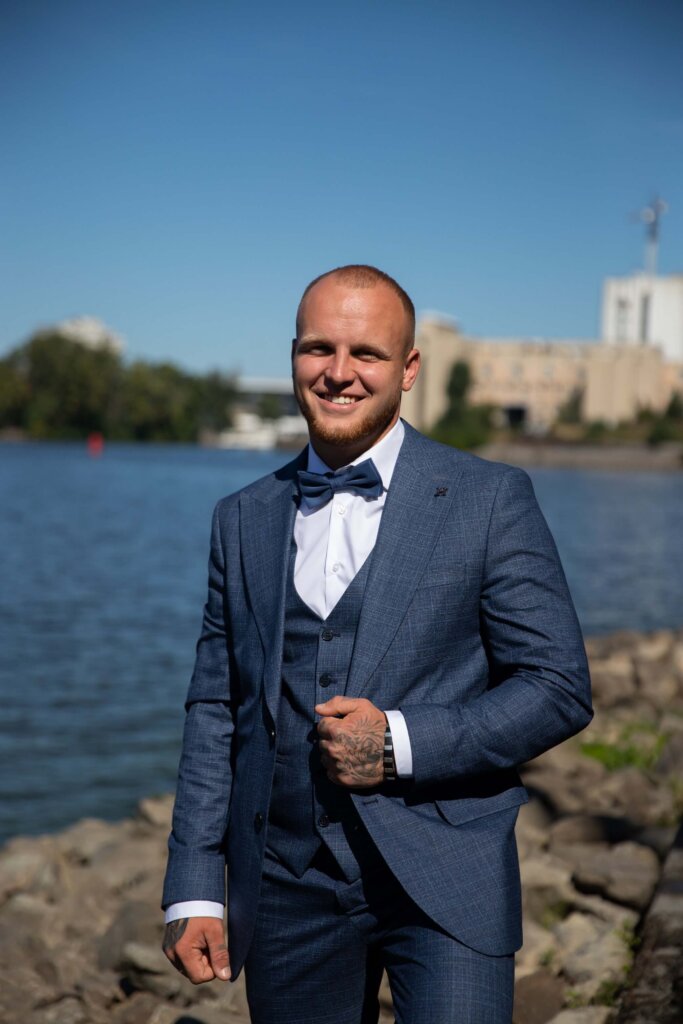 свадебная фотосессия на набережной